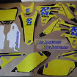 SUZUKI  RMZ250 2010-2018 Kit Pegatinas y Portanumeros