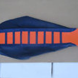 KTM SX SXF EXC XC XCF 03 04 05 06 07 Funda asiento Azul acanalada pinzada