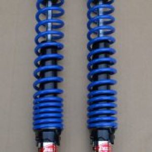 BULTACO SHERPA Par de Amortiguadores genuinos  BETOR negro/azul