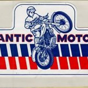 STICKER VINTAGE rovinato fantic motor trial fanticmotor
