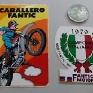 FANTIC Trial  Conjumto de Adhesivos de los años 70/80 motos refrigeracion por aire