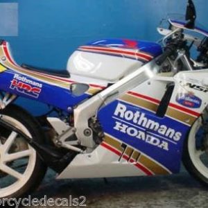 MONTESA HONDA MH 200/349 trial decals para Deposito rojo