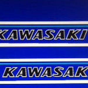 KAWASAKI KE125 KE175  Decals para el Deposito