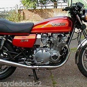 SUZUKI GS1000 GS1000E 1980 Kit de decals para restauracion
