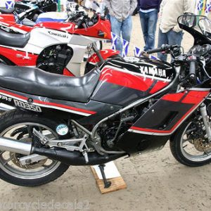 YAMAHA-RD350F2-GREY-PAINTWORK-DECAL-SET  YAMAHA- YAMAHA RD350F2 GREY PAINTWORK  kit pegatinas