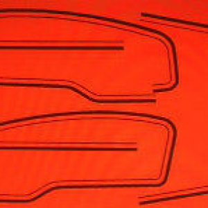 LAVERDA 3CL 1000 kit de Pegatinas