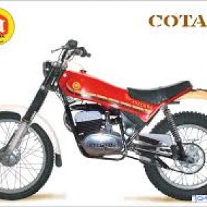 MONTESA COTA 74Trail (1974) Juego de Decals