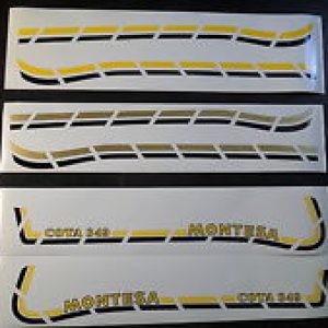 MONTESA COTA 348/COTA 349/COTA 248 Juegos de Pegatinas para los laterales del Deposito