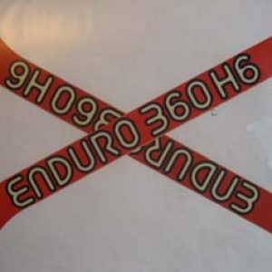 MONTESA ENDURO 360 H6 1979 y 1981 Pegatina Leyenda