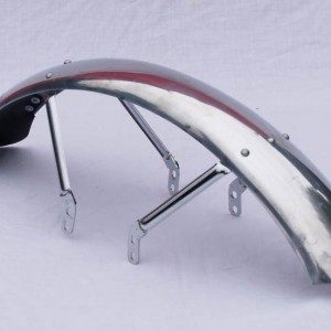 OSSA  MAR Guardabarros delantero en ALUMINIO como el original y con tirantes y flap antibarro