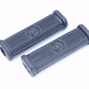 BULTACO Par de Gomas para Estriberas con  LOGO