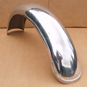 BULTACO SHERPA ALPINA  Guardabarros trasero en ALUMINIO  en estilo original y con los extremos biselados