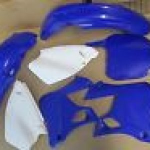 YAMAHA YZ250 YZ125 2000 2001 Kit Plasticos Polisport Azul