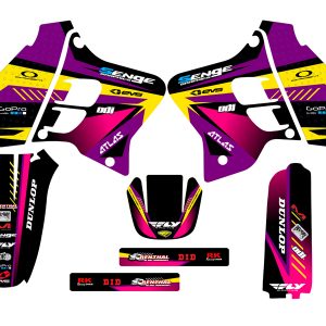YAMAHA YZ 250 color Purpura