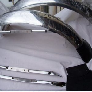 MONTESA COTA 247 Guardabarros delantero aluminio incluidas varillas soporte + gomas