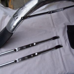 MONTESA COTA 74 y 123 Guaradabarros delantero aluminio