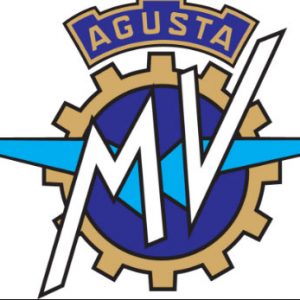 MV AGUSTA escudo metal para depósito diversos modelos cuatro tiempos