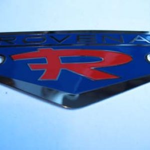 ROVENA anagrama metálico para depósito gasolina