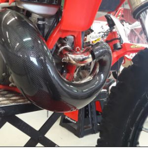Protector de escape en carbono GAS GAS EC 300 ENDURO GP 2018
