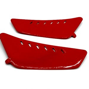 Placas laterales FANTIC 80 en fibra de vidrio pintadas