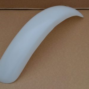 BULTACO PURSANG MK7, MK8 Guardabarros delantero con su forma original, lados profundos, plastico, tranlucido