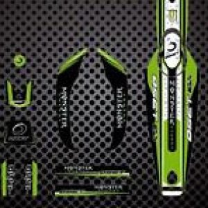 Oset 12,5 08-12  Kit Pegatinas Verde