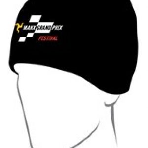 Official Manx Grand Prix Festival black beanie/ bob hat