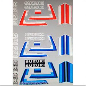 Suzuki ER 185 1980 Decals