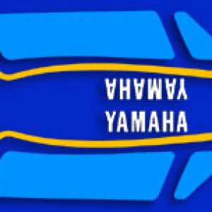 YAMAHA RZ350 1989-1990- Juego Decals para el Deposito