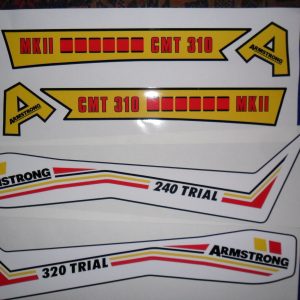 ARMSTRONG CCM  Juego Decals