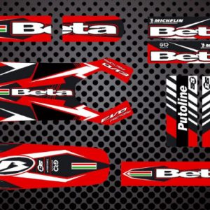 BETA 50 Trial  Kit Decals Factory Rojas
