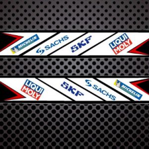 Beta Evo decals basculante blancas Michelin Liqui Moly
