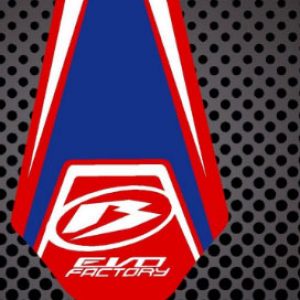 BETA 14 2 T 300 Decal roja para caja de aire