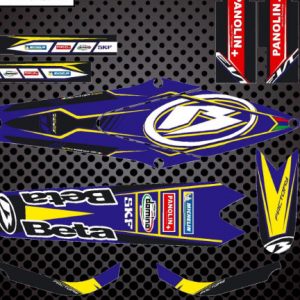 BETA EVO 80 Trial Kit Decals azul