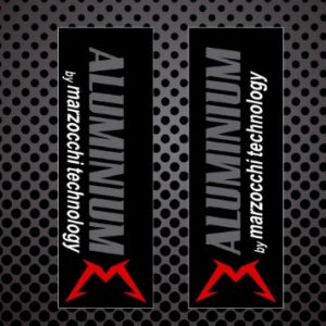 GAS GAS Trial Juego Decals negras Marzocchi   horquilla superior