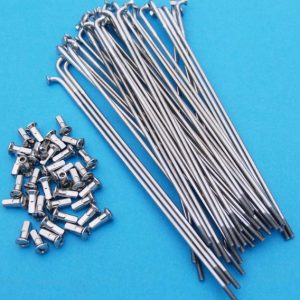 HONDA TLR 250 Juego radios traseros Inox