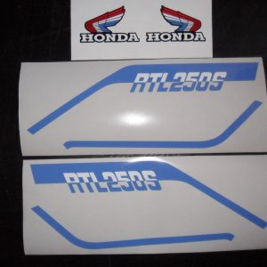 HONDA RTL250S trial mono refrigeracion aire Decals para Deposito ( 2 tipos)