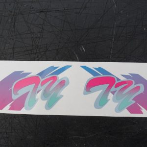 YAMAHA TY 250 Pinky trial Juego de decals para el Deposito