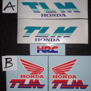 HONDA TLM260R 1989 trial  mono refrigeracion aire Decals Deposito