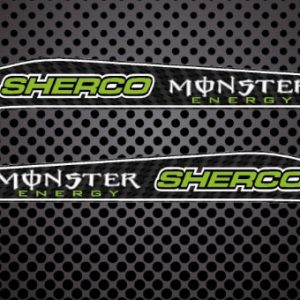 SHERCO trial decals monster negras