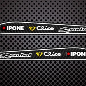 SHERCO Juego Decals Basculante fibra carbon