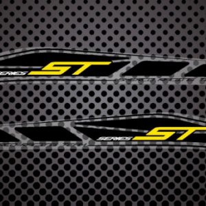 SHERCO ST 14 trial decals Basculante negras sobre fondo claro