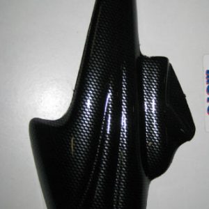 Beta REV3 Trial 02-06 Protector silenciador efecto carbono- sujeccion por tornillos