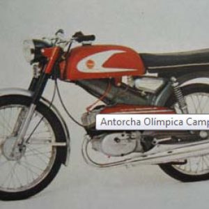 derbi antorcha olímpica campeona 49 cc. Pegatinas