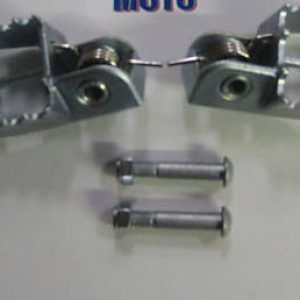 Estriberas S3 para todas las motos de trial,fuertes, durables ,color plata