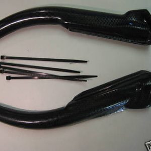 GAS GAS Trial 2009-2010 protectores de chasis, efectio carbono TOP QUALITY