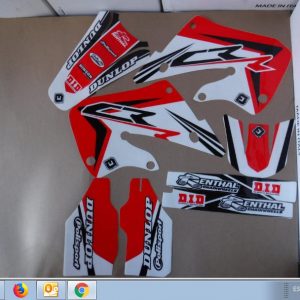 Honda gráficos 1998 1999 CR125 CR125R y 1997 1998 1999 CR250R CR250