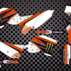 KTM SX SXF 125 250 450 2000 2018 Kit  Pegatrinas