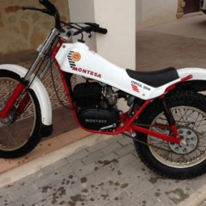 Montesa COTA 200 («blanca») Juego Completo Pegatinas
