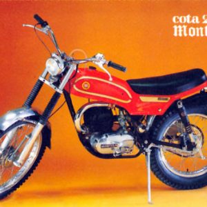 MONTESA COTA 247T-1974 Juego Completo Pegatinas